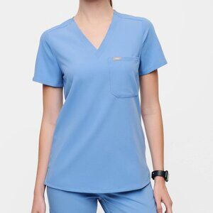 Catarina One-Pocket Scrub Top